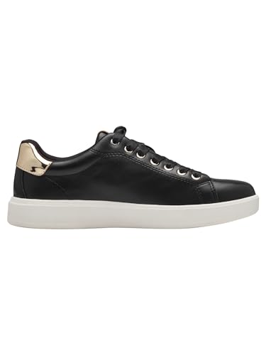Tamaris Damen Sneaker Synthetik, schwarz, 42 EU – Ansicht 4