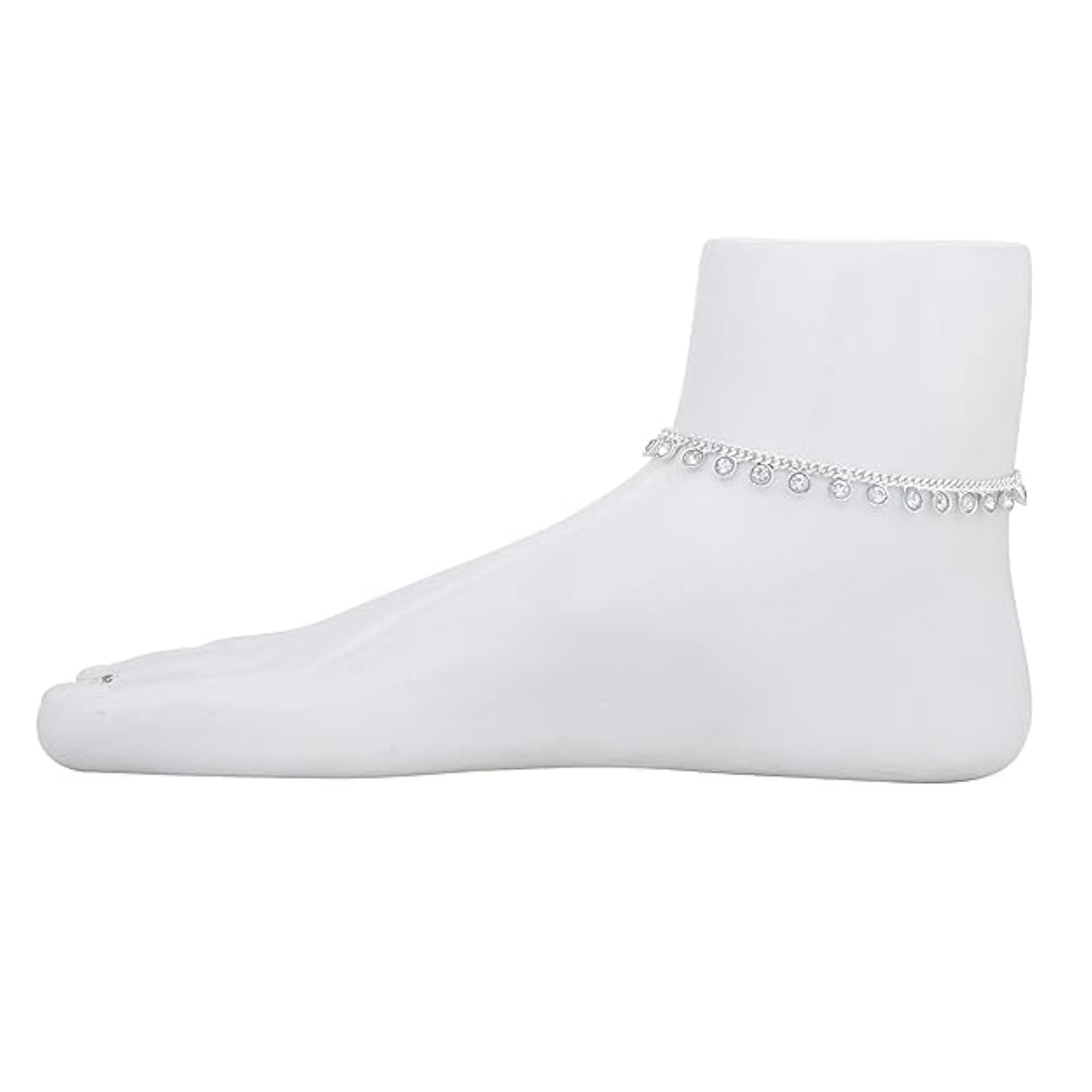Women's Pure Sterling Silver Payal Anklet