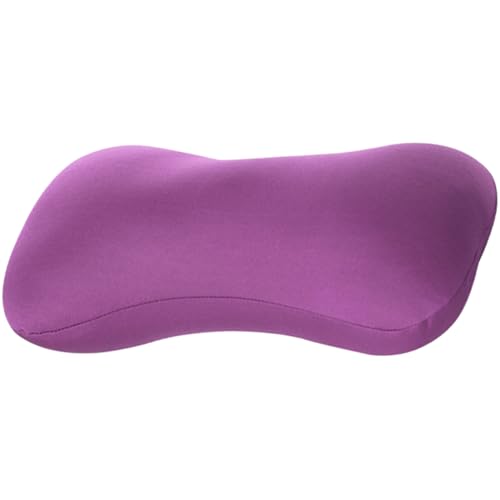 Microbead Pillows Neck Pillow Comfortable ? Soft Bone Pillow for Neck Neck Support Travel Pillow for Recliner Office Car Sleeping ???????15x7.9x2.4'' Purple, Bone Pillow