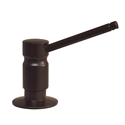 Whitehaus WH201-ORB 3 1/2-Inch Solid Brass Soap/Lotion Dispenser