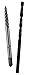 Century Drill & Tool 73501 Spiral Flute Screw Extractor and Drill, 3/32" - 5/32"