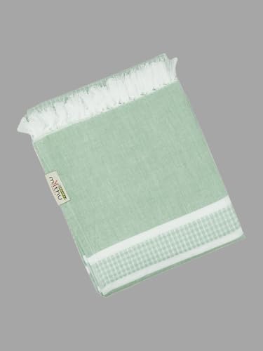 Image of RAMRAJ COTTON Pack Of 4 Cotton Bath Towel Set Crafted For Softness| Durability| And Comfortable Daily Use