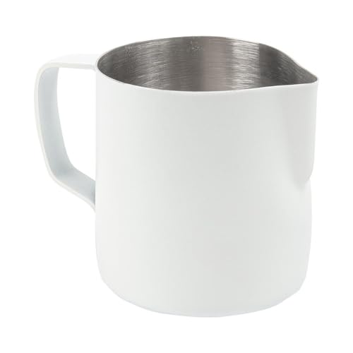 García de Pou Lechera Sin Tapa 350 Ml Blanco Inox