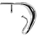 Zeda 88 Performance Exhaust Pipe For 2 Stroke Motorized Bicycle Engines Gas Bike Expansion Chamber Chrome Muffler Dio Compatible