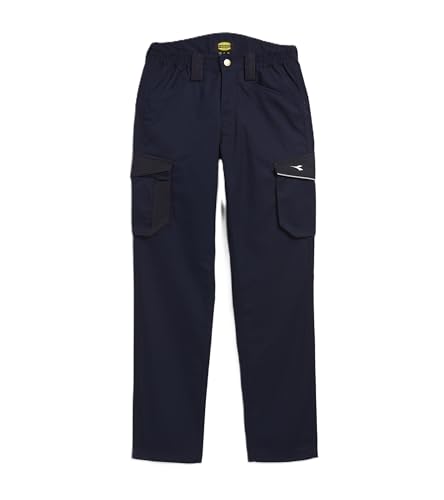 Utility Diadora Staff Cargo, Pantalone Da Lavoro Uomo, Blu (Classic Navy), L 50 52 IT
