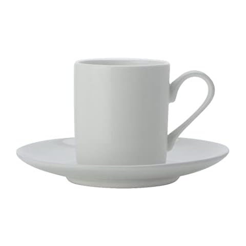 Maxwell Williams Cashmere Espressotasse und Untertasse, feines Knochenporzellan Cover