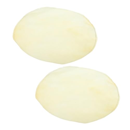 VANZACK 2pcs Drum Durable Leather Drum Replacement Accessories for Percussion Sound Quality Easy to Install for Drummers and Percussionists
