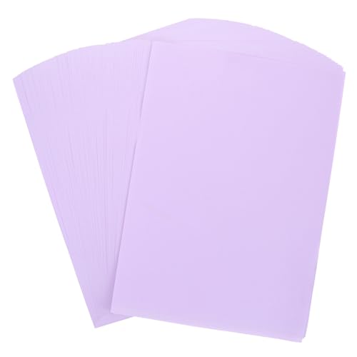 Housoutil 50 Unidades Papel para Copiar y Imprimir Multifuncional de 50 Hojas Resistente a Arrugas y Desgarros Adecuado para Oficina y Gestión de Productos de Papel