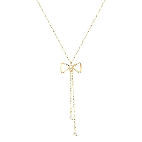 Collier chaîne de clavicule en argent doté d'un nœud de tempérament unique