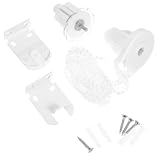 SECFOU Parti di Ricambio per Tende a Rullo 38 mm, Kit Frizione con Staffa e Catenella, Accessori per Tende Rullo, per oscuranti da Interno, in Pom, Set da 1