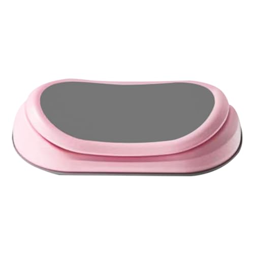 Máquina de torsión de cintura, tabla de abdominal, dispositivo de entrenamiento muscular de 19.2 x 10.4 x 4.33 pulgadas, disco giratorio para dar forma al abdomen sentado para gimnasio en casa