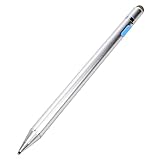 BoxWave Huawei MateBook X Pro Stylus Pen, [AccuPoint Active Stylus] Electronic Stylus with Ultra Fine Tip for Huawei MateBook X Pro - Metallic Silver
