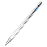 BoxWave Stylus Pen Compatible with Huawei MateBook X Pro - AccuPoint Active Stylus, Electronic Stylus with Ultra Fine Tip for Huawei MateBook X Pro - Metallic Silver