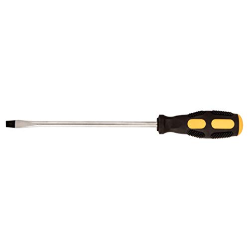 Top Tools - Cacciavite Piatto A Taglio Con Impugnatura Ergonomica, Lama In Acciaio, 8,0 X 200 Mm