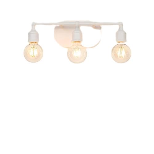 Genérico Aplique Espejo de Baño Vintage,Lámpara de Pared Industria,luz espejo baño,Aplique de Pared Interior para Dormitorio Salon Pasillo