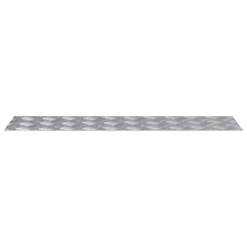 Marches d'escalier antidérapantes alu 100x25 tôle ondulée extérieure