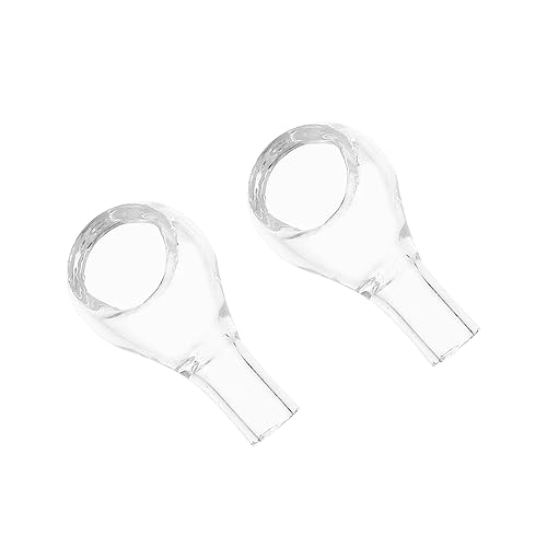 FELTECHELECTR 2pièces Bateau De Pesée Verre Transparent Entonnoirs De Pesée Ronds Pour Laboratoire Matériel Et Réutilisable