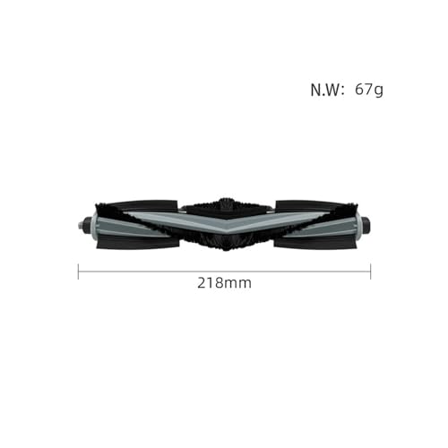 Main Brush, Main Brush Cover, Compatible for Ecovacs Deebot X2 Omni / X2 / X2 Pro / X2 Pro Plus, Robot Vacuum Cleaner Spare Parts Replacement Spare Parts (Color : Set 01)