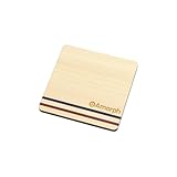 Amorph オリジナル ウッドコースター 天竜檜 ひのき アクリル 鹿島木材 コラボ アウトドア キャンプ オフィス アモルフ 木製 ウッド ソーサ― レーザー加工 天然木 オフィシャル グッズ アベスト プレゼント