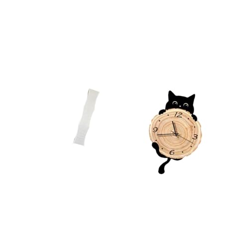 Fenteer Abajur de Chão para Sala de Estar E Relógio de Parede Leve E Silencioso, Ideal para Escritório, Quarto, Quarto Infantil E Decoração de Casa.