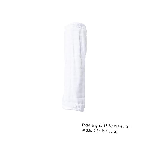 UPKOCH 3pcs Burp Cloths for Infants Absorbent Burping Towels Shoulder Pad Milk Spitting Cushion Soft Gauze Suitable for Babies and Newborns2