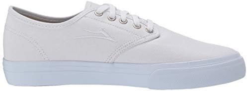 Lakai Limited Footwear Mens Oxford Skate Shoe, White Canvas,10 M US | Image 5