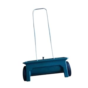 MYCENSE Hand Push Seed Spreader, Broadcast Spreader, Walk Behind Push Drop Spreader for Garden