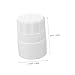 Beavorty 20g Plastic Medicine Bottles 10pcs Refillable Round Storage Containers for Pills and Capsules Portable Medicine Holder for Travel and First Aid