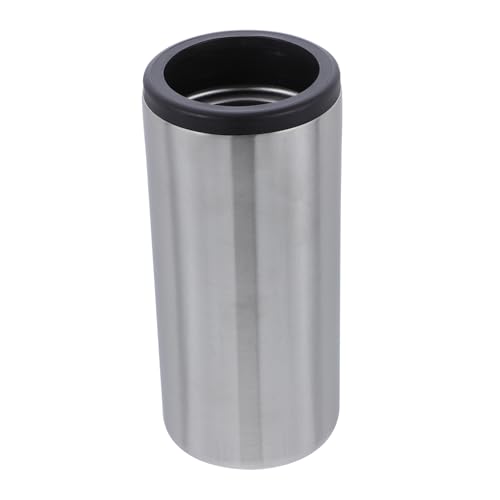 LOLIPPYY Práctica para Botellas de Cerveza Aislante Térmico Inoxidable de Doble Enfriador y Protector para Latas y Botellines para Picnic Barbacoa y Bares