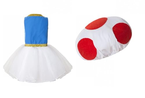 Disfraz Toad femenino hongo adorable miniatura 2