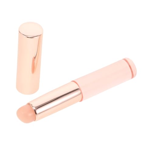 MERRYHAPY 2pcs Silicone Lip Brush Protective Cap Face Mask Applicator Tool Lip Gloss Brush Set Makeup Brushes for Smooth Applicati