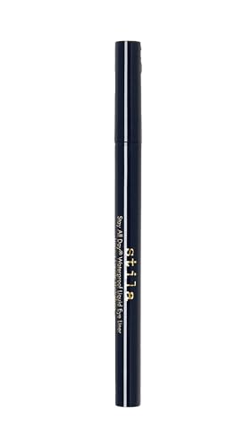stila Stay All Day Waterproof Liquid Eye Liner, Midnight (Deep Blue)