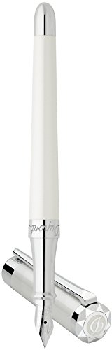 Stylo bille S.T. Dupont blanc 460600B un cadeau d'exception pour une occasion unique
