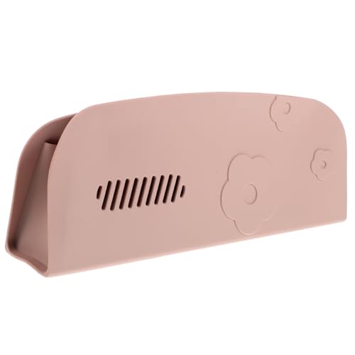 SHERCHPRY Travel-friendly Makeup Organizer Case Silicone Brush Storage Beauty Tool Holder