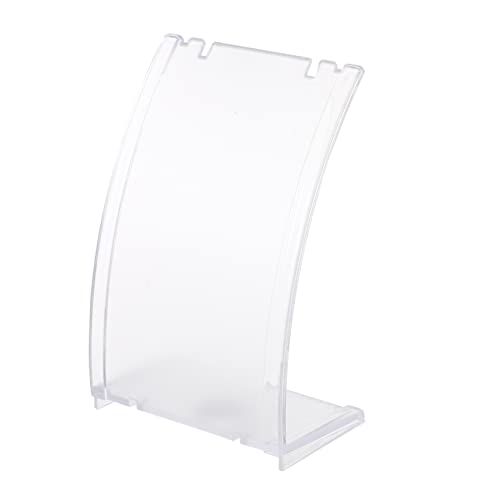 BESPORTBLE Portaorecchini da Esposizione in Plastica Portaoggetti per Orecchini e Collane Espositore per Gioielli Pendenti Supporto per Orecchini Trasparente Organizzatore di Gioielli