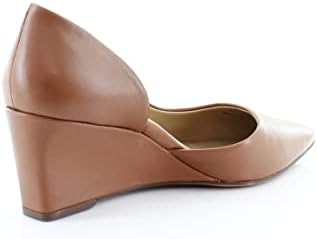 Naturalizer Women's Demie Wedge Pump English Tea Brown Leather 8 M | Image 6