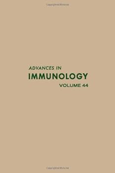 Hardcover ADVANCES IN IMMUNOLOGY VOLUME 44, Volume 44 Book