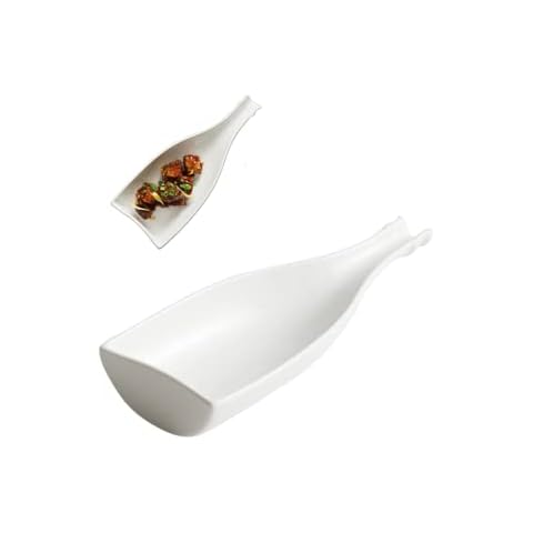 Alipis Plato Plano de Cerámica para Postre y Ensalada Cover