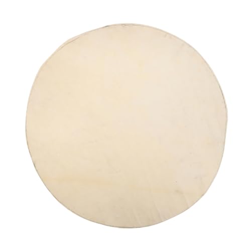 OFFSCH Tear-resistant 50cm Goat Skin Drum Head Snare Drum Replacement Part for