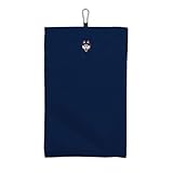 NORTHWEST UConn Huskies NCAA Team Logo Micro Fiber Tri-Fold Golf Towel 16 x 24 Inches