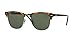 Produktbild Ray-Ban RB3016 Clubmaster Classic Unisex Sunglasses (Black Havana Frame / Green Lens 1157, 49)