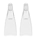 Shurhome Professional Flexible Diving Fin Comfortable Snorkeling Swimming Flippers Assistant Equipment for Underwaters Swimming