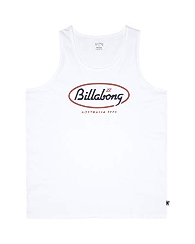 Billabong State Beach Tank Vest Medium White