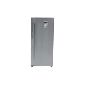NOBEL REFRIGERATOR SINGLE DOOR Black Silver 170 Litre Defrost NR180SSN