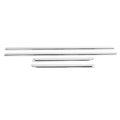 Tira de puerta lateral cromada en ABS brillante para Fit Jazz 2020 6