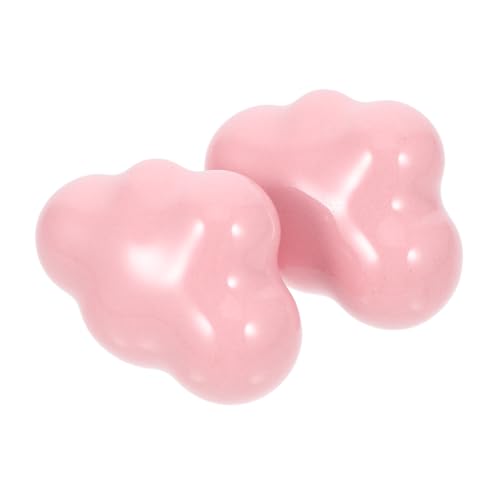 PRETYZOOM 2pcs Ceramic Drawer Pulls Cartoon Style Door Handles for Boys and Girls' Room Home Dec