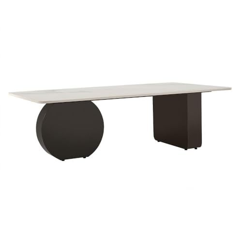 Image of Wakefit Center Table | 1 Yr Warranty | Coffee Table for Living Room Wooden, Tea Table for Living Room Wooden, Sofa Table, Free Installation from Brand, Modern Multi-Functional & Wobble-Free(Typica)