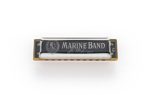 Hohner MBAND G Marine Band Harmonica, G - Les Beatles, Paul McCartney, John Lennon, RIngo Starr, George Harrison Hohner MBAND G Marine Band Harmonica, G – Image 5
