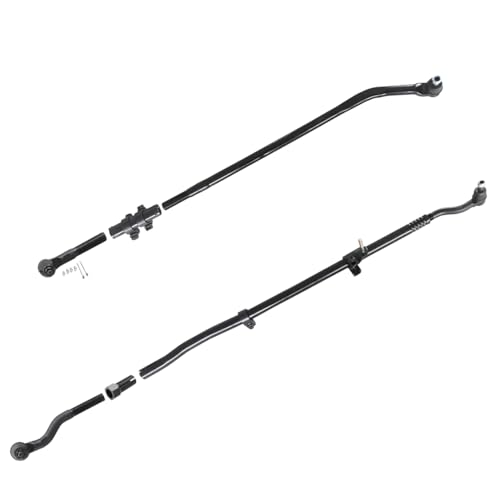 AngyMeck Steering Linkage Adjusting Sleeve Drag Link Tie Rod Front Suspension Kit Fits 2007-2016 Jeep Wrangler 3.6L 3.8L DS800982A DS300005 DS300043 ES800594