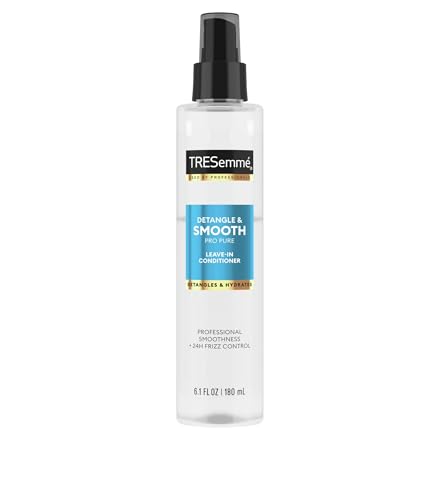 TRESemme Pro Pure Leave-in Conditioner for Detangling, 6.1 oz, 2 Pack